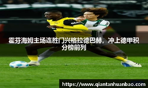 霍芬海姆主场连胜门兴格拉德巴赫，冲上德甲积分榜前列