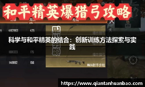 科学与和平精英的结合：创新训练方法探索与实践